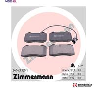 ZIMMERMANN 24143.150.1 Brake pad set
