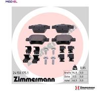 ZIMMERMANN 24150.175.1 Brake pad set