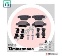 ZIMMERMANN 24150.175.1 Brake pad set