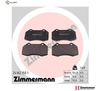 ZIMMERMANN 24162.150.1 Brake pad set