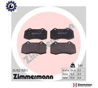 ZIMMERMANN 24162.150.1 Brake pad set