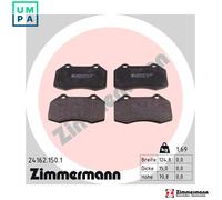 ZIMMERMANN 24162.150.1 Brake pad set