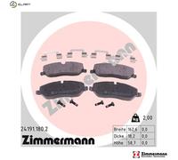 ZIMMERMANN 24191.180.2 Brake pad set