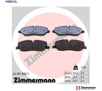 BRAKE PAD SET DISC BRAKE 24191.980.1 FOR LAND ROVER LR3/III/SUV DISCOVERY/IV