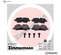 ZIMMERMANN 24192.175.1 Brake pad set