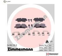 ZIMMERMANN 24192.175.2 Brake pad set