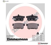 ZIMMERMANN 24231.150.1 Brake pad set