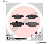 ZIMMERMANN 24253.175.1 Brake pad set