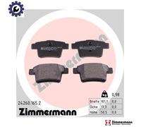 ZIMMERMANN 24260.165.2 Brake pad set