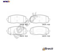 Fits BRECK 24275 00 702 10 Brake Pad Set, disc brake 24275 00 702 10 ⭐UK Stock⭐