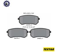 BRAKE PAD SET DISC BRAKE 2427601 FOR HYUNDAI KIA PICANTO/Hatchback/Van/EKO 1.1L