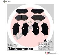 ZIMMERMANN 24297.145.1 Brake pad set