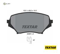 FRONT BRAKE PADS SET for MAZDA