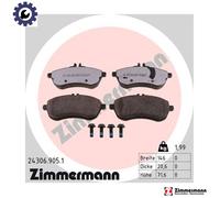 BRAKE PAD SET DISC BRAKE 24306.905.1 FOR MERCEDES-BENZ C-CLASS/T-Model SLK 2.1L
