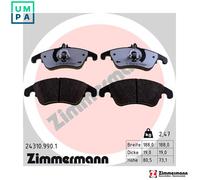 ZIMMERMANN 24310.990.1 Brake pad set