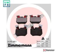 ZIMMERMANN 24315.168.1 Brake pad set