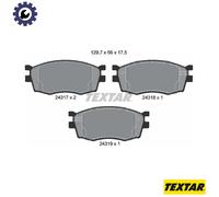 BRAKE PAD SET DISC BRAKE 2431701 FOR HYUNDAI ACCENT/i25/IV/GYRO/II/III AVEGA J4