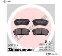 ZIMMERMANN 24320.155.1 Brake pad set