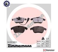 ZIMMERMANN 24333.900.1 Brake pad set