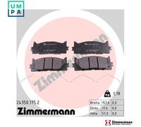 ZIMMERMANN 24350.175.2 Brake pad set