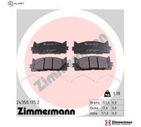 ZIMMERMANN 24350.175.2 Brake pad set