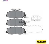 BRAKE PAD SET DISC BRAKE 2435101 FOR HYUNDAI GRAND/SANTA/FE MAXCRUZ KIA 3.0L