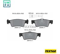 BRAKE PAD SET DISC BRAKE 2436704 FOR VW BPD/BLK/BPE/BAC 2.5L 5cyl TOUAREG