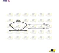 BRAKE PAD SET DISC BRAKE 2439.04 FOR CITROEN DHW /D8B /DHX /DHY /D9B 1.9L 4cyl