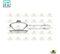 BRAKE PAD SET DISC BRAKE 2439.04 FOR CITROEN DHW /D8B /DHX /DHY /D9B 1.9L 4cyl