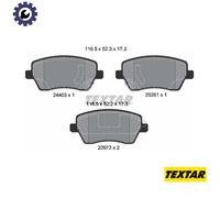 BRAKE PAD SET DISC BRAKE 2440301 FOR RENAULT NISSAN NOTE/VERSA MARCH/IV/ACTIVE