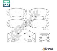 BRAKE PAD SET DISC BRAKE 24412 00 701 10 FOR VAUXHALL INSIGNIA/Mk CHEVROLET