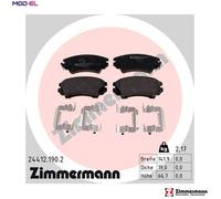 ZIMMERMANN 24412.190.2 Brake pad set