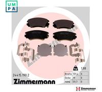 BRAKE PAD SET DISC BRAKE 24415.190.2 FOR VAUXHALL INSIGNIA/Mk SAAB OPEL