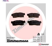 BRAKE PAD SET DISC BRAKE 24423.150.1 FOR MITSUBISHI SUZUKI CITROEN 1.1L ALTO