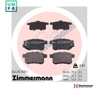 ZIMMERMANN 24435.150.1 Brake pad set