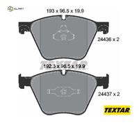 BRAKE PAD SET DISC BRAKE 2443601 FOR BMW 5/X/SAV/F1/F8/E70/Gran/Turismo/F07