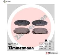 ZIMMERMANN 24451.155.1 Brake pad set