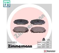 ZIMMERMANN 24451.155.1 Brake pad set