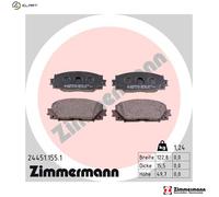 ZIMMERMANN 24451.155.1 Brake pad set