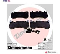 ZIMMERMANN 24455.170.2 Brake pad set