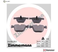 BRAKE PAD SET DISC BRAKE 24458.170.1 FOR BMW X5/SAV/F15/F85/E70 X6/SAC/F16/F86