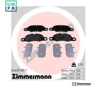 BRAKE PAD SET DISC BRAKE 24459.185.1 FOR PORSCHE BOXSTER/718/Spyder 911/Targa