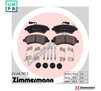 ZIMMERMANN 24466.190.2 Brake pad set