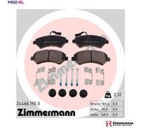 ZIMMERMANN 24466.190.3 Brake pad set