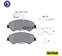 BRAKE PAD SET DISC BRAKE 2446701 FOR PEUGEOT MANAGER/Platform/Chassis/Van/Bus