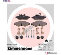 BRAKE PAD SET DISC BRAKE 24468.190.3 FOR PEUGEOT MANAGER/Platform/Chassis/Van