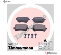 ZIMMERMANN 24483.170.1 Brake pad set