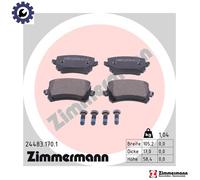 BRAKE PAD SET DISC BRAKE 24483.170.1 FOR VW PASSAT/Magotan AUDI Q3/SUV A6/S6 A6