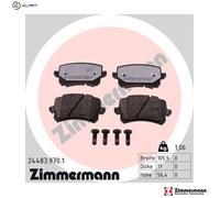 BRAKE PAD SET DISC BRAKE 24483.970.1 FOR VW PASSAT/Magotan AUDI Q3/SUV A6/S6 A6