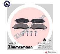 BRAKE PAD SET DISC BRAKE 24484.190.2 FOR VW CFPA 2.0L CNFB/CSHA/CNEA/CNFA 2.0L